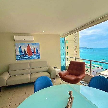 Comodo Apartamento Con Vista Al Mar. Salinas  Esterno foto