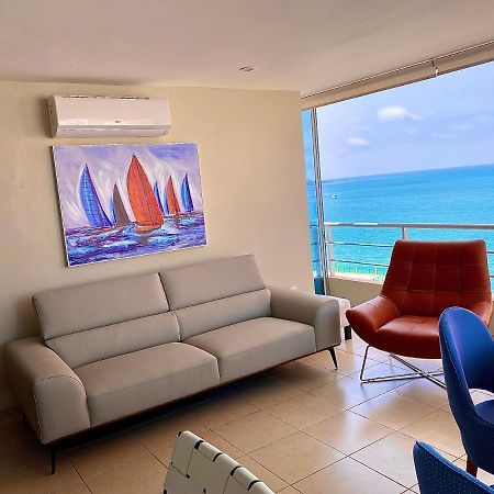 Comodo Apartamento Con Vista Al Mar. Salinas  Esterno foto