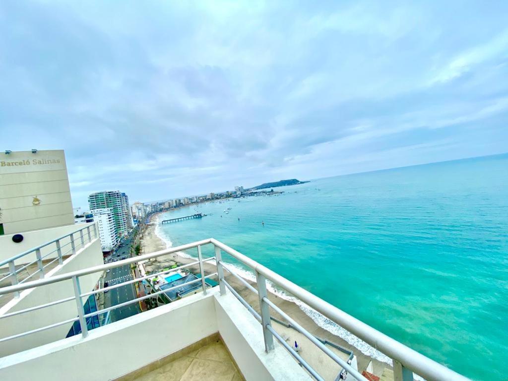 Comodo Apartamento Con Vista Al Mar. Salinas  Esterno foto