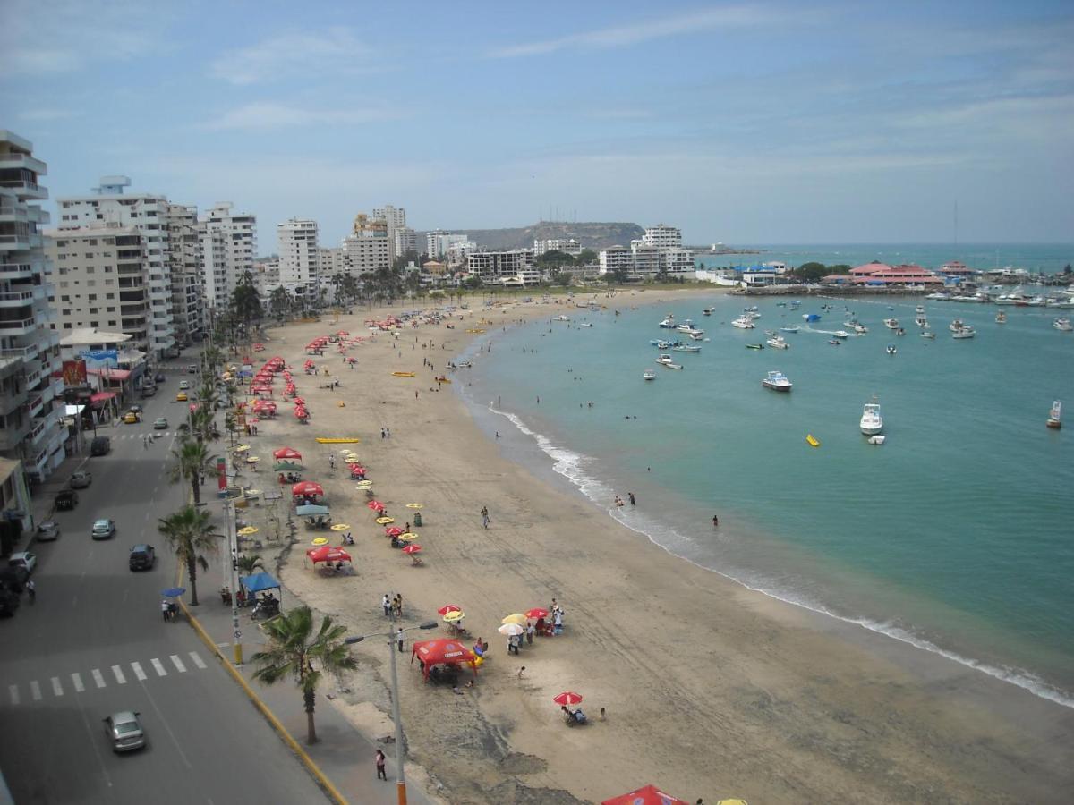 Comodo Apartamento Con Vista Al Mar. Salinas  Esterno foto